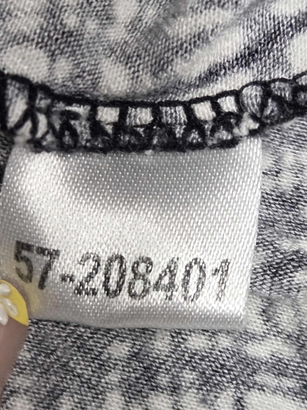 Ann Taylor Black and White Crosshatch A-Line Skirt - Picture 4 of 6
